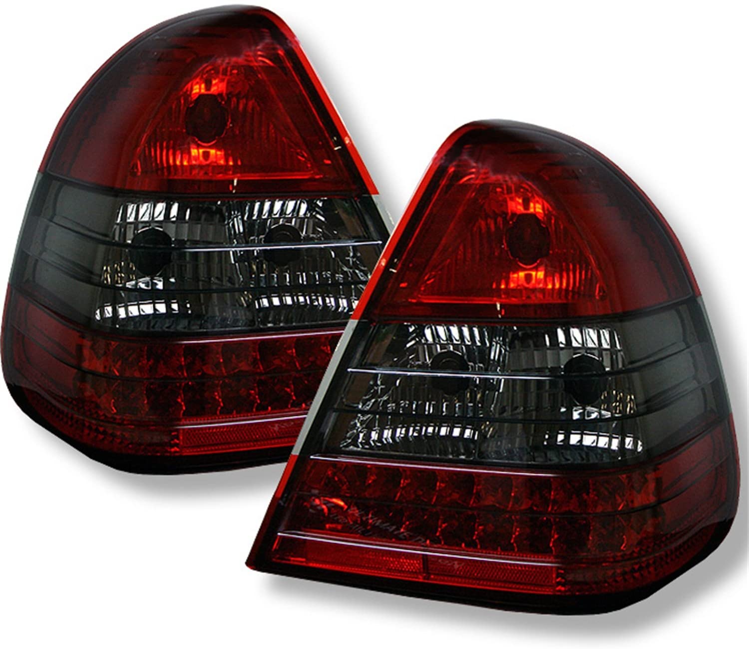 Spyder Auto ALT-YD-MBZC94-LED-RS Red Smoke LED Tail Light (Red Smoke)