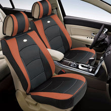 FH Group PU205BURGUNDY102 Burgundy Ultra Comfort Leatherette Front Seat Cushion (Airbag Compatible)