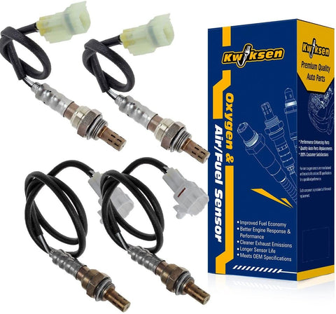 Kwiksen O2 Sensor 234-4084, 234-4222 Universal Heated Upstream Downstream Oxygen O2 Sensor Replacement for Suzuki Grand Vitara XL-7 2.7L 2001-2006