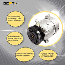 OCPTY AC Compressor Compatible with 2004-2007 Chevrolet Optra 2004-2008 Suzuki Forenza 2005-2008 Suzuki Reno 2.0L CO 10539C