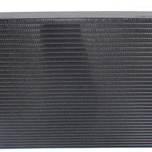 A/C Condenser Compatible with 2015-2018 Jeep Renegade/Ram ProMaster City Aluminum Core