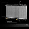 DNA Motoring OEM-RA-1548 OE Style Aluminum Core Radiator DPI 1548