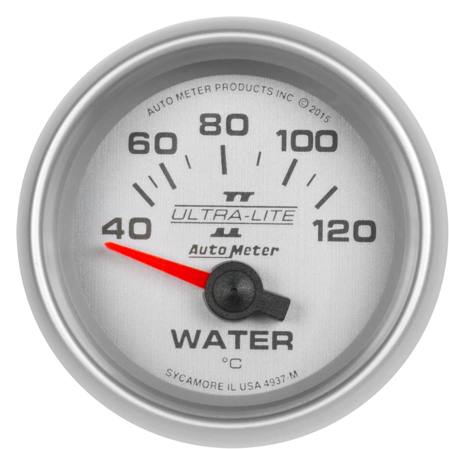 AUTO METER 4937-M Gauge Water Temp (Ultra-Lite II 2 1/16