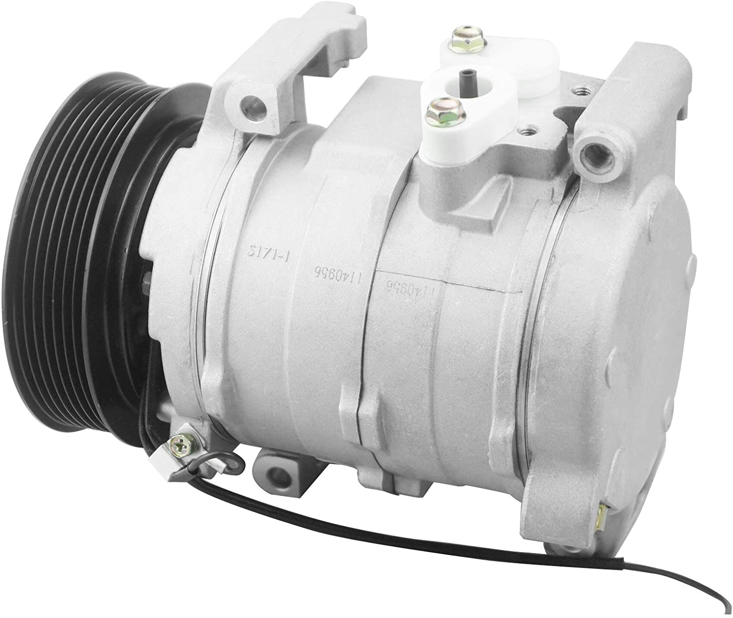 UVIAPW 1pc AC A/C Compressor & Clutch Compatible With 2003-2011 Hon.da Element 2.4L l4