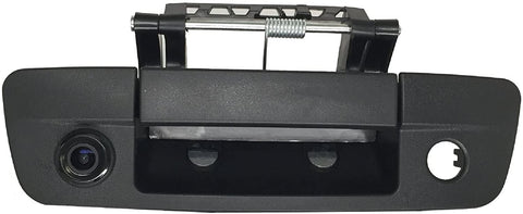 PYvideo Backup Camera Backup Camera with Tailgate Handle for Dodge Ram (2009-2017) for Universal Monitors (RCA) (Color: Black)