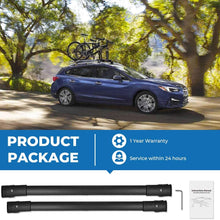 BougeRV Car Roof Rack Cross Bars for 2014-2021 Subaru Forester, Aluminum Cross Bar for Rooftop Cargo Carrier Luggage Kayak Canoe Bike Snowboard