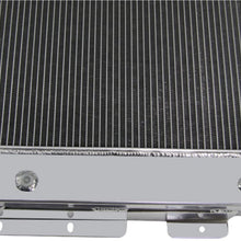 Primecooling 4 Row Aluminum Racing Radiator for Firebird, Camaro Small Block 1967-69