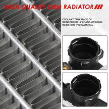 Replacement for Mercedes-Benz C-Class W203 SLK 1-5/16 inches Inlet OE Style Aluminum Direct Replacement Racing Radiator