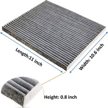 Cabin Air Filter for 4Runner/Celica/FJ Cruiser/Prius/Sienna,Legacy/Outback/Tribeca,Replace CP846,CF9846A