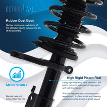 Detroit Axle - Front Rear Struts Assembly w/Sway Bar Links Replacement for Chrysler 300M Concorde LHS Dodge Intrepid