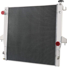 Primecooling 55MM 3 Row Core Aluminum Radiator for 2003-09 Dodge Ram 2500 3500 (Fits: 5.9L 6.7L Diesel OHV Cummins)
