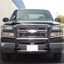 Replacement for Chevy Silverado 2500 HD / 3500 Front Bumper Protector Brush Grille Guard (Chrome)