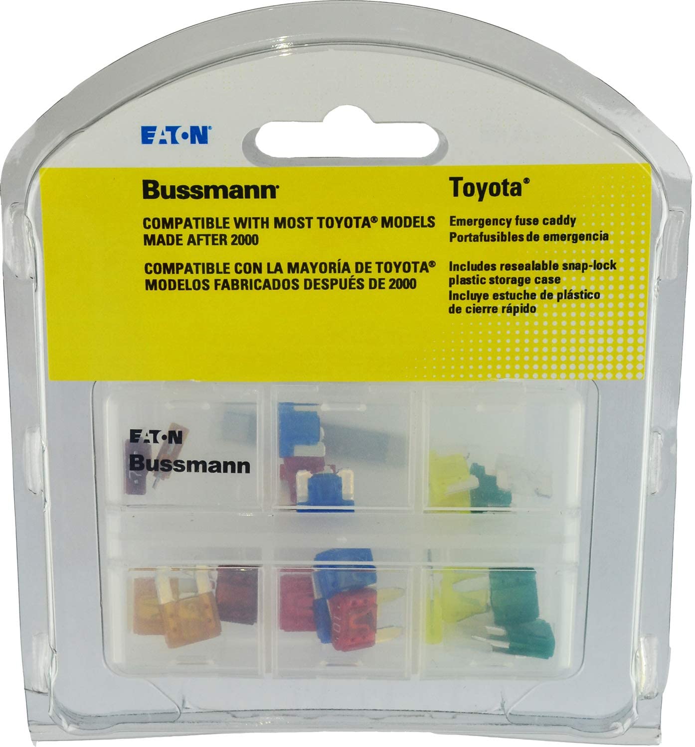 Bussmann BP/EFC-TOYOTA Emergency Fuse Preparedness Pack for Toyota Vehicles w/23 ATM & ATM LP Fuses, 1 Pack