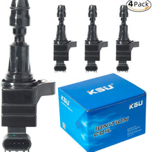 Ignition coil pack for Chevy Malibu HHR Captiva Sport Cobalt Equinox Orlando Impala Buick Regal Allure Lacrosse Verano Pontiac G4 G5 G6 Saturn Aura Sky 2.4L 2.2L 2.0L UF491(1Pack)
