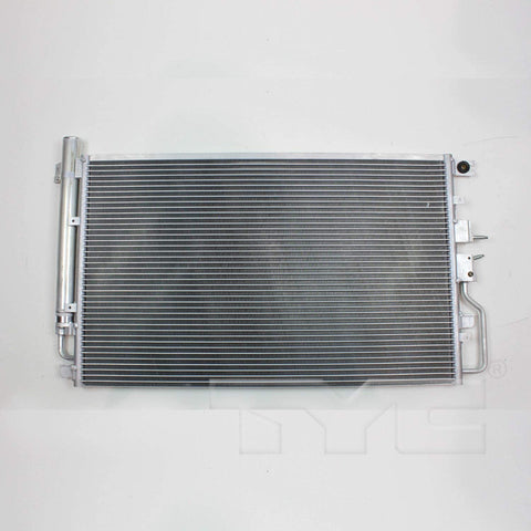 JP Auto A/C Condenser Compatible With Chevrolet/GMC Equinox Terrain 2010 2011 2012 2013 2014 2015 Replacement