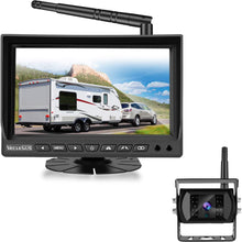 Wireless Backup Camera for RV Truck Trailer Bus, VECLESUS VMW7 1080P Digital Wireless Backup Camera System, IP69k Waterproof, Super Night Vision, Maximum Transmission Distance Over 100FT(30M)