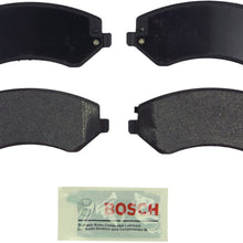 Bosch BE856 Blue Disc Brake Pad Set for Chrysler: 2003-07 Town & Country, 2001-03 Voyager; Dodge: 2001-07 Caravan, 2001-06 Grand Caravan - FRONT