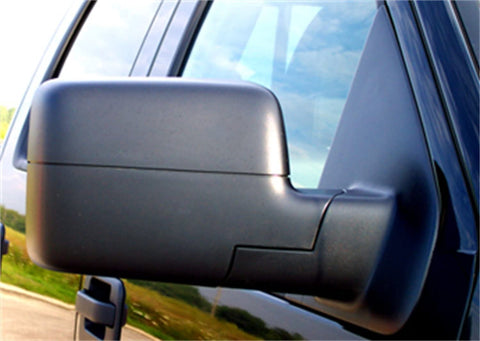 CIPA 11800 Custom Towing Mirror - Ford, Pair, black & silver, 18 inch