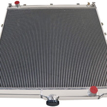 CoolingSky 3 Row All Aluminum Engine Radiator for 2007-2013 Toyota Tundra Sequoia Pickup 4.6 5.7 V8