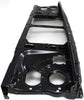 Radiator Support Compatible with CHEVROLET SUBURBAN 1981-1988 Assembly Black Steel with Single Headlamps