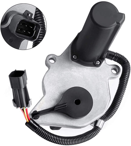 4WD Transfer Case Shift Encoder Motor 4 Pin Connector Compatible with Chevy, GMC & Cadillac Vehicles - 99 Blazer, Silverado, Suburban, Tahoe, S10, Jimmy 2000, Sierra, Sonoma Replaces 12474401, 600-901