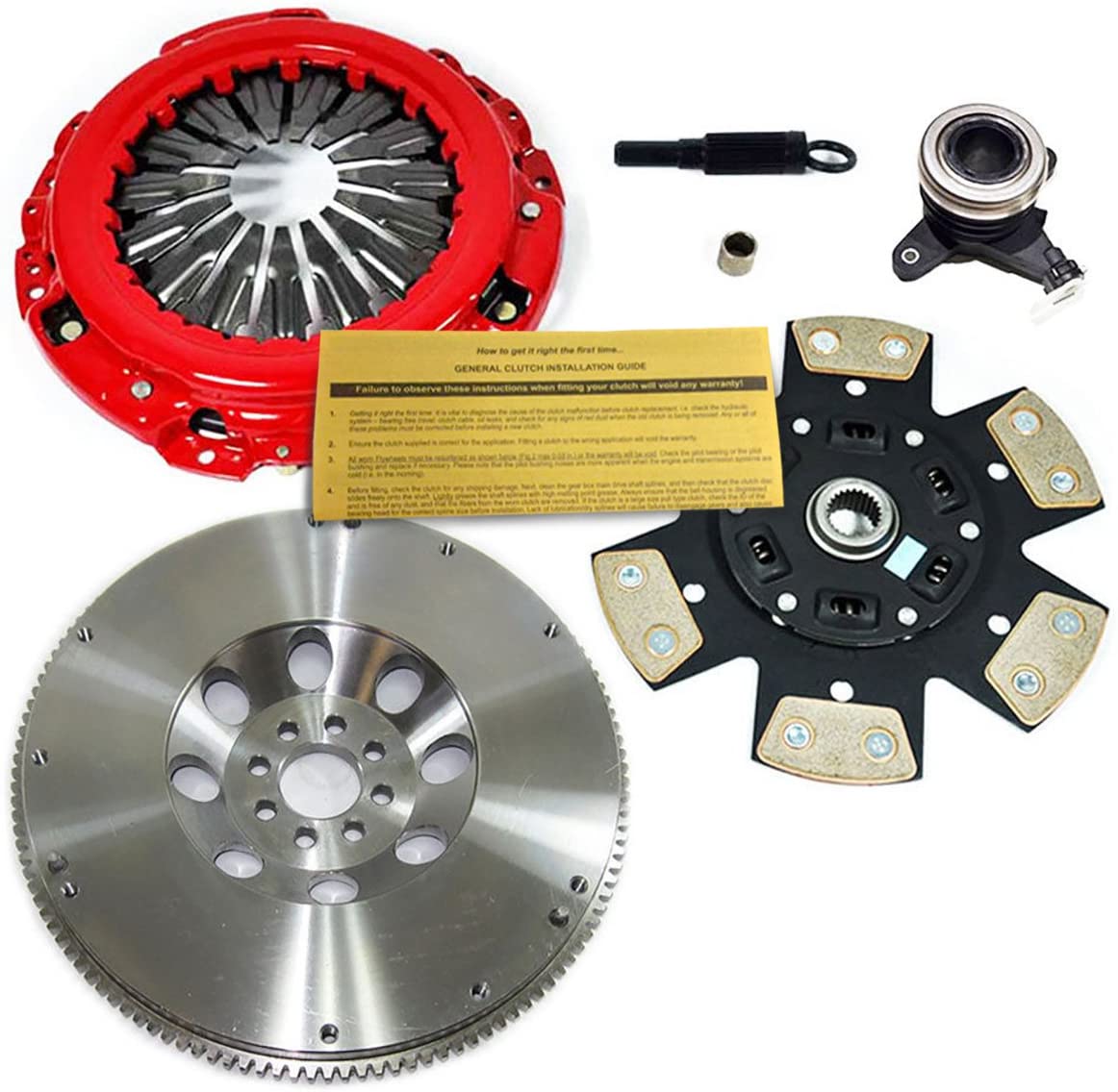 EFT SPORT 3 CLUTCH KIT w SLAVE & FLYWHEEL FOR NISSAN 350Z 370Z INFINITI G35 G37