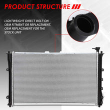 Replacement for Sedona 3.5L V6 AT OE Style All Aluminum Core 2442 Replacement Cooling Radiator