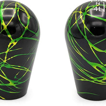 Billetworkz Automatic Shift Knob and 4WD Transfer Case Knob for Jeep Wrangler JK/JKU 2011-18