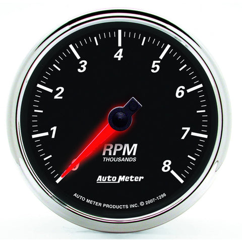 Auto Meter 1296 Designer Black II 3-3/8