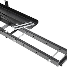 Direct Aftermarket Steel Motorcycle Carrier 500 LB Scooter Dirt Bike Hauler Hitch Mount Rack Ramp Anti Tilt Anti Wobble