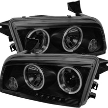 Spyder Auto PRO-YD-DCH05-CCFL-BSM Dodge Charger LED Halo Projector Headlight