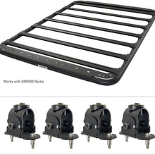 Go Rhino! 5910000T SRM Series Roof Rack Mount Kit Textured Black Drilling Required SRM Series Roof Rack Mount Kit