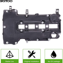 SCITOO 55573746 Engine Valve Cover with Gasket 2011-2016 for Chevrolet Cruze 1.4L l4 DOHC for Chevrolet Sonic for Buick Encore for Cadillac ELR Valve Cover Gasket Set