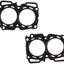 Evergreen HSHBTBK9009MLS MLS Head Gasket Set Head Bolts Timing Belt Kit Compatible With 99-03 Subaru 2.5 SOHC EJ251 EJ252