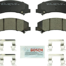 Bosch BC1159 QuietCast Premium Ceramic Disc Brake Pad Set For Buick: 2008-09 Allure, 2008-09 LaCrosse, 2006-11 Lucerne; Cadillac: 2006-11 DTS; Chevrolet: 2006-16 Impala, 2006-07 Monte Carlo; Front