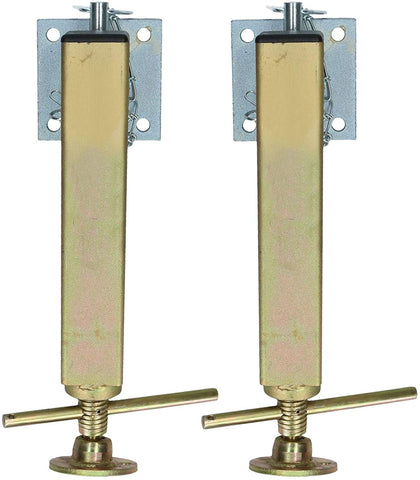 AB Tools Pair 1000kg Capacity Swivel Jack Prop Stand Trailer Ifor Williams Indespension