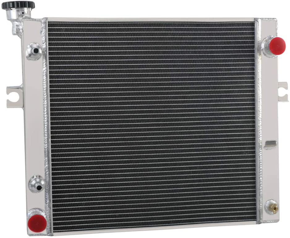 OzCoolingParts New Pro Yale Forklift Radiator, 3 Row Core Aluminum Radiator for Hyster Yale Forklift 580021191 8508901 2043720