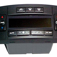 ACDelco 15-73019 GM Original Equipment Heating and Air Conditioning Control Panel with Rear Window Defogger Switch