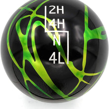 Billetworkz Automatic Shift Knob and 4WD Transfer Case Knob for Jeep Wrangler JK/JKU 2011-18