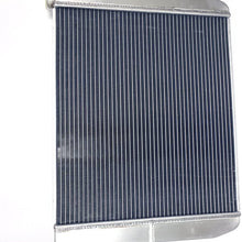 JSD G172 Chevy GM Aluminum Racing Radiator 2 Row Double Pass Overall 26" x19" x3"