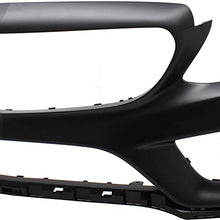 Front Bumper Cover Compatible with MERCEDES BENZ C-CLASS 2015-2018 Primed with Sport Package Convertible/Coupe/Sedan - CAPA