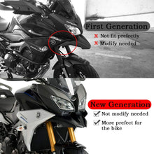 Motorcycle Front Wheel Hugger Fender Beak Nose Cone Extension Cover Extender Cowl for Yamaha MT 09 MT09 MT-09 Tracer 900 GT FJ09 FJ-09 2018 2019 2020 18-20 (Black)