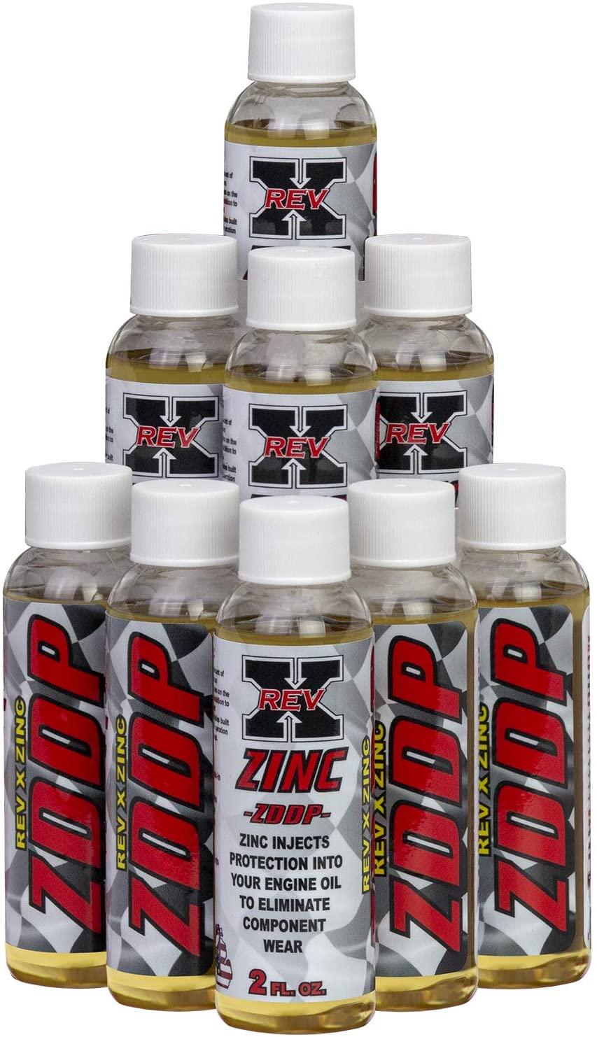 REV X ZDDP Oil Additive - Zinc for Flat Tappet Cams & Engine Break in (9)