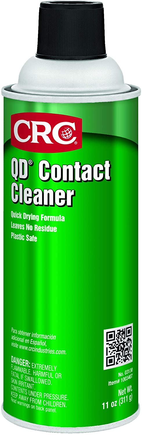CRC Industries 03130 QD Contact Cleaner,Clear (Clear)
