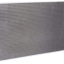 OCPTY Aluminum AC A/C Condenser Replacement fit for 2010-2012 for Hyundai Santa Fe 2011-2015 Kia Sorento 3882