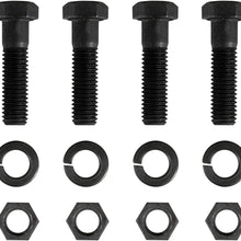 CURT 48215 Pintle Hook Hitch 30,000 lbs, Fits 2-1/2 to 3-Inch Lunette Ring, Mount Required