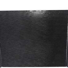 ECCPP Auto Parts Air Conditioning A/C AC Condenser Aluminum A/C AC Condenser Replacement Radiator for CU3393 2005-2013 Toyota Tacoma 2.7L 4.0L CU3393