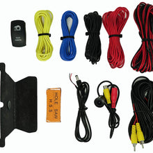 UTV Stereo Rear View Camera Kit w/ Mount & Switch For Can-Am Maverick X3