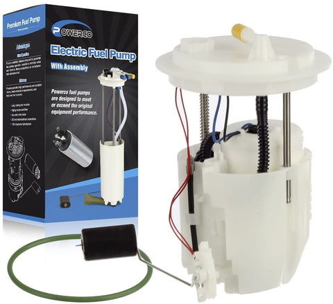 POWERCO Electric Gas Fuel Pump Module Assembly E7210M /SP7194M Compatible With 200 2011-2014 L4-2.4L, GEMA engine, Except Partial Zero Emissions Vehicle, PZEV