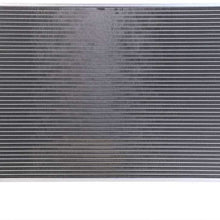 AutoShack RK1811 26.6in. Complete Radiator Replacement for 2015-2017 Chrysler 200 2014-2018 Jeep Cherokee 2.4L 3.6L